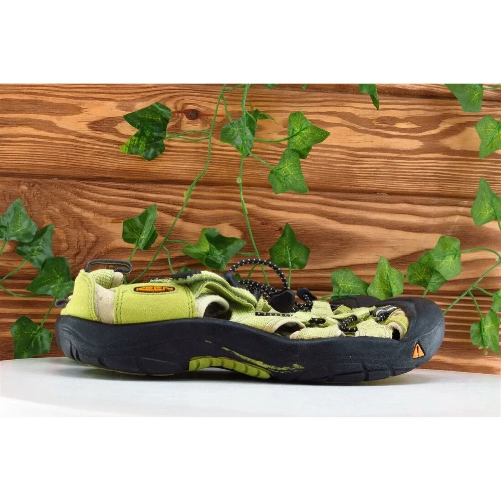 KEEN Youth Boys Shoes Sz 5 M Green‎ Fabric Sport